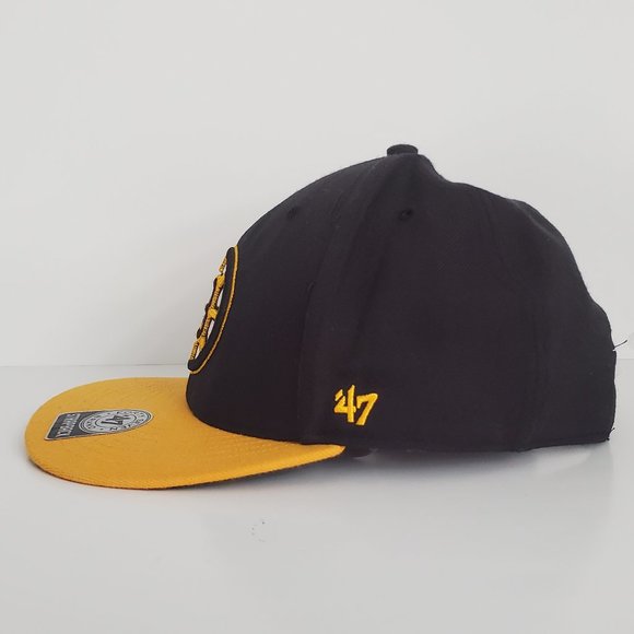 BOSTON BRUINS Strapback Hat Embroidered Logo Official NHL Hockey Team Swag Merch - Picture 5 of 12